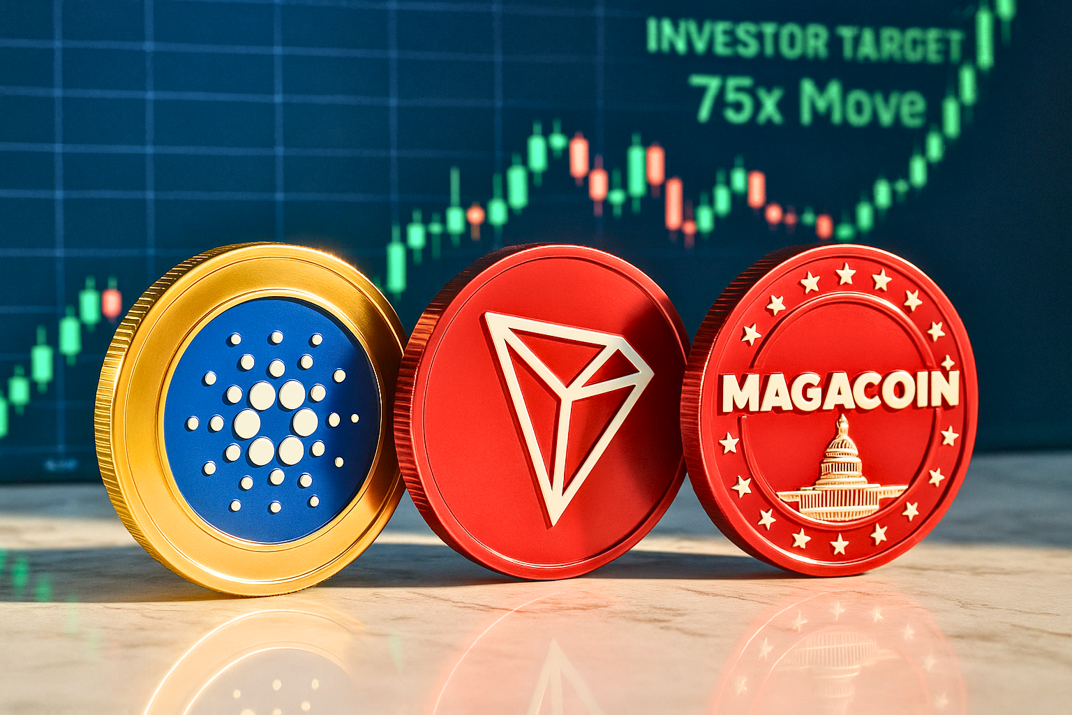 Cardano and TRON See 12% Gains: MAGACOIN FINANCE Investors Target Next 75x Move