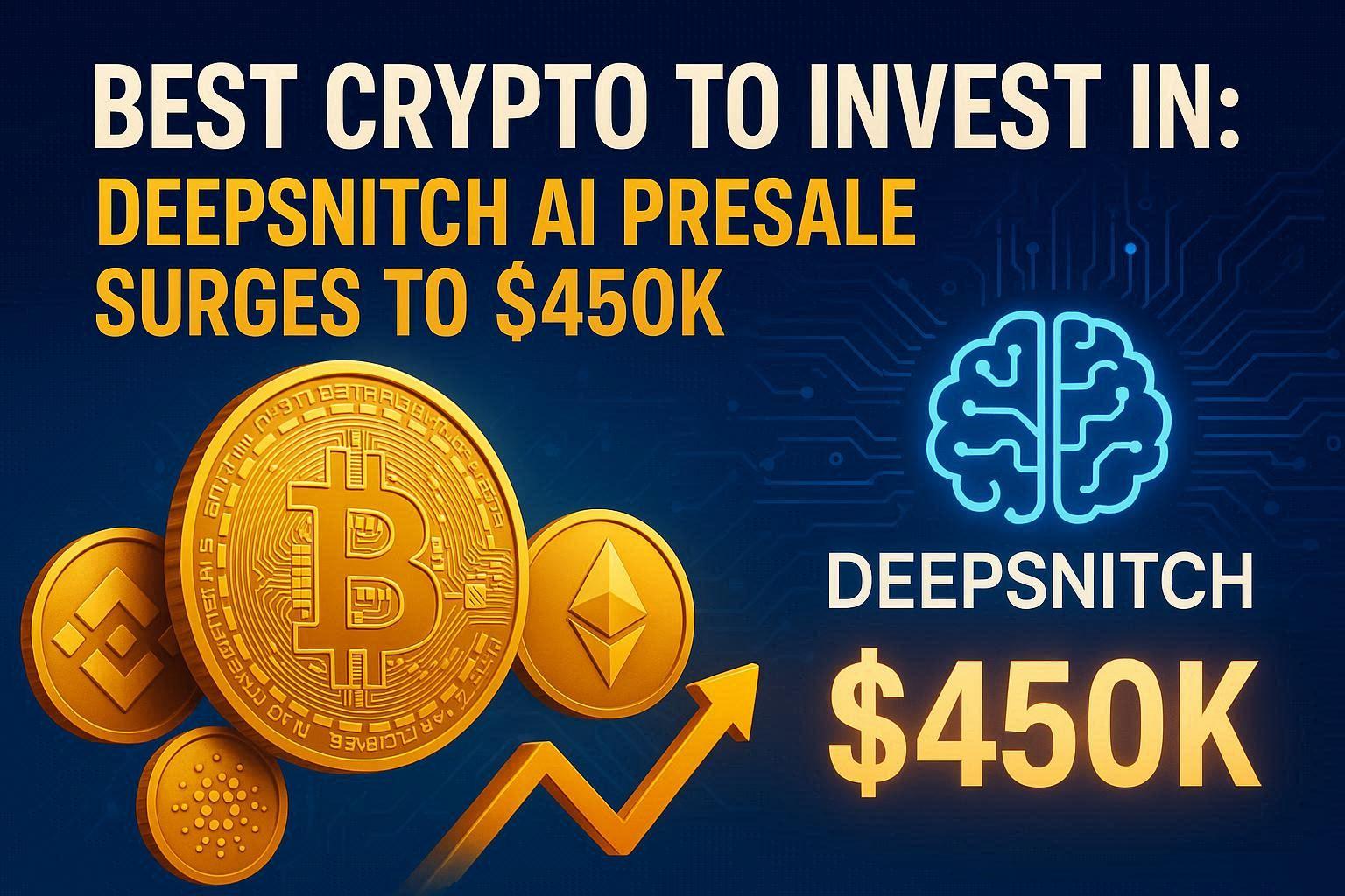 Best Crypto To Invest In: UK FCA Issues Warnings to Crypto Exchanges, DeepSnitch AI Presale Surges to $450K