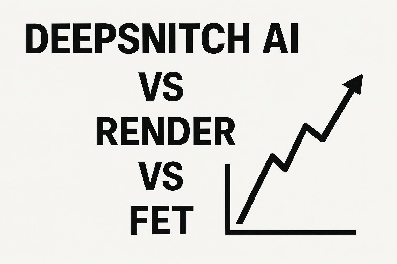 Best AI Altcoin to Buy: DeepSnitch AI vs. Render vs. FET: Which Project Has the Best Chance to 100x Next Year?