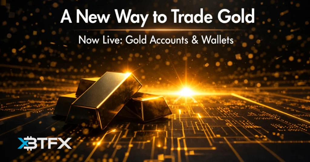 XBTFX Launches Gold-Based MT5 Accounts Enabling Traders to Fund and Trade Using Gold