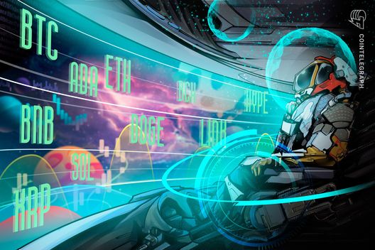Price predictions 3/27: BTC, ETH, BNB, XRP, SOL, DOGE, HYPE, ADA, BCH, LINK
