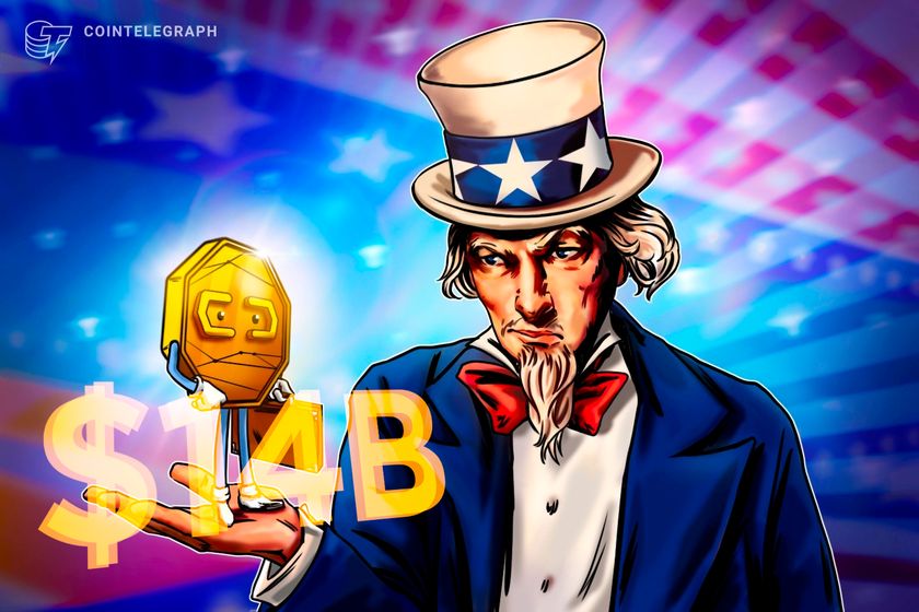 US gov’t could add $14B to crypto reserves as part of forfeiture case