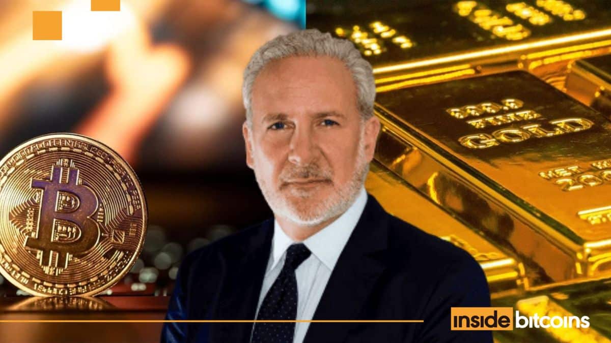 Gold Soars Past $4k, Bitcoin Slides As Peter Schiff Warns Crypto ‘About To Be Rugged’