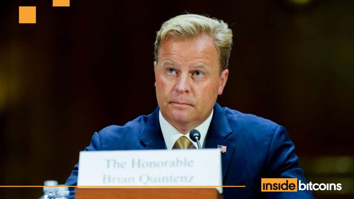 CFTC Faces Leadership Vacuum As Trump Pulls Brian Quintenz From Chair Race