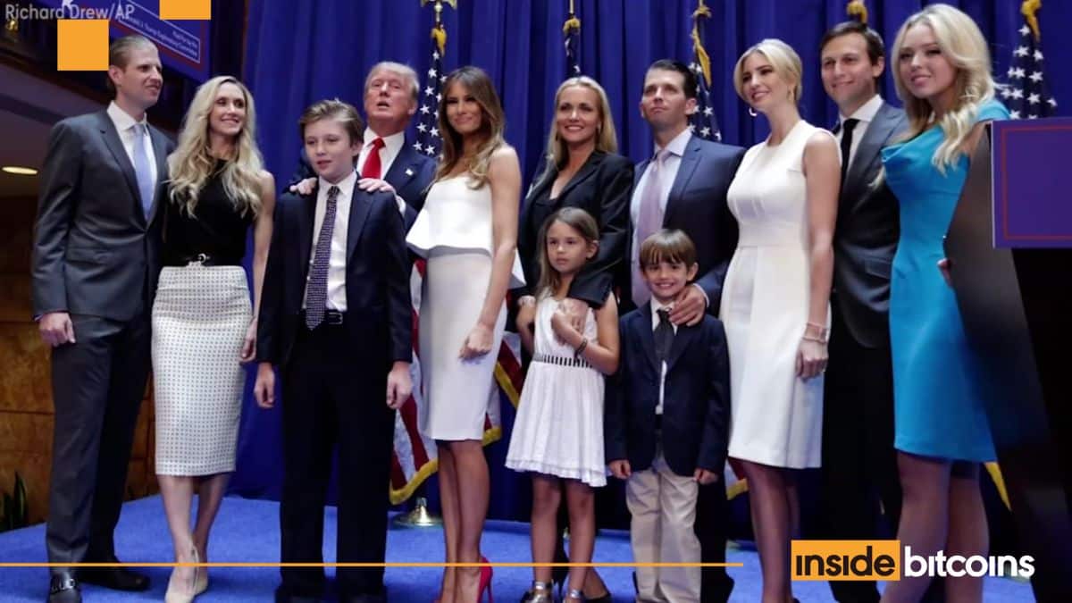 Trump Family Crypto Empire Earned Over $1 Billion, FT Says