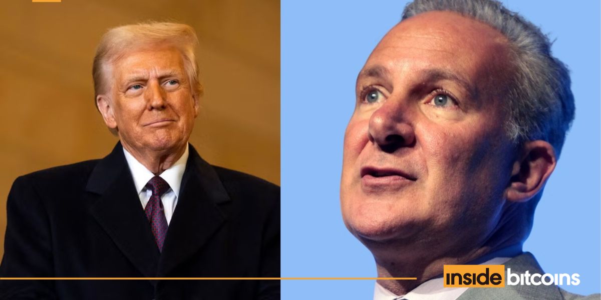Trump Calls Bitcoin Critic Peter Schiff A “Loser” And “Jerk” Over Inflation Claims
