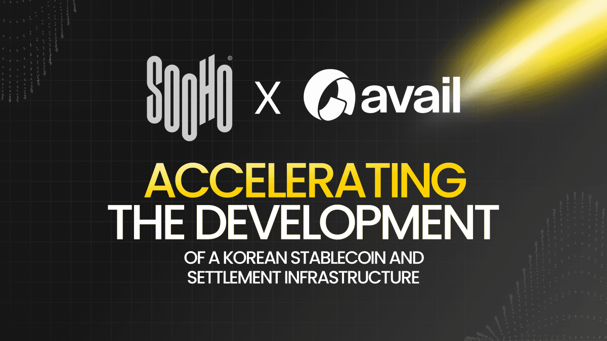 SOOHO.IO Joins Hands with Avail to Strengthen Its Stablecoin and Global Payment Infrastructure