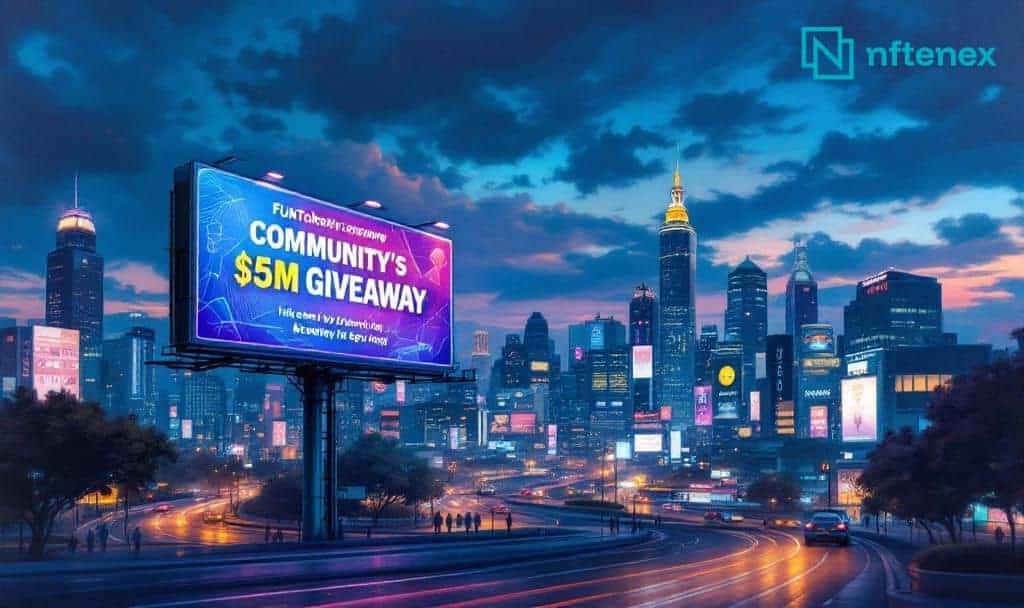FUNToken's $5M Giveaway Boosts Token Price Surge
