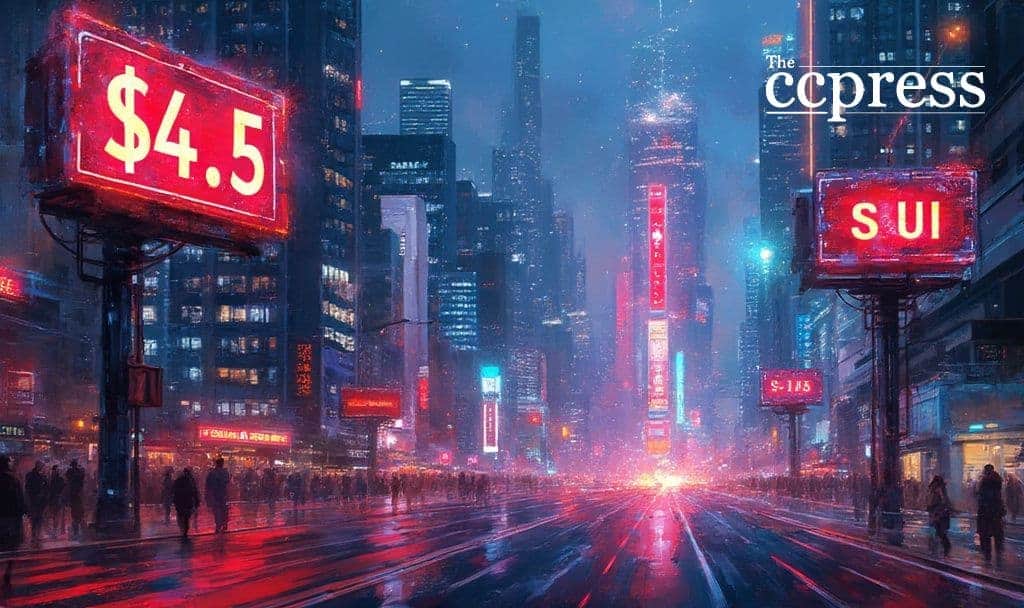 SUI Price Targets $4.5 with Coinbase Futures Launch