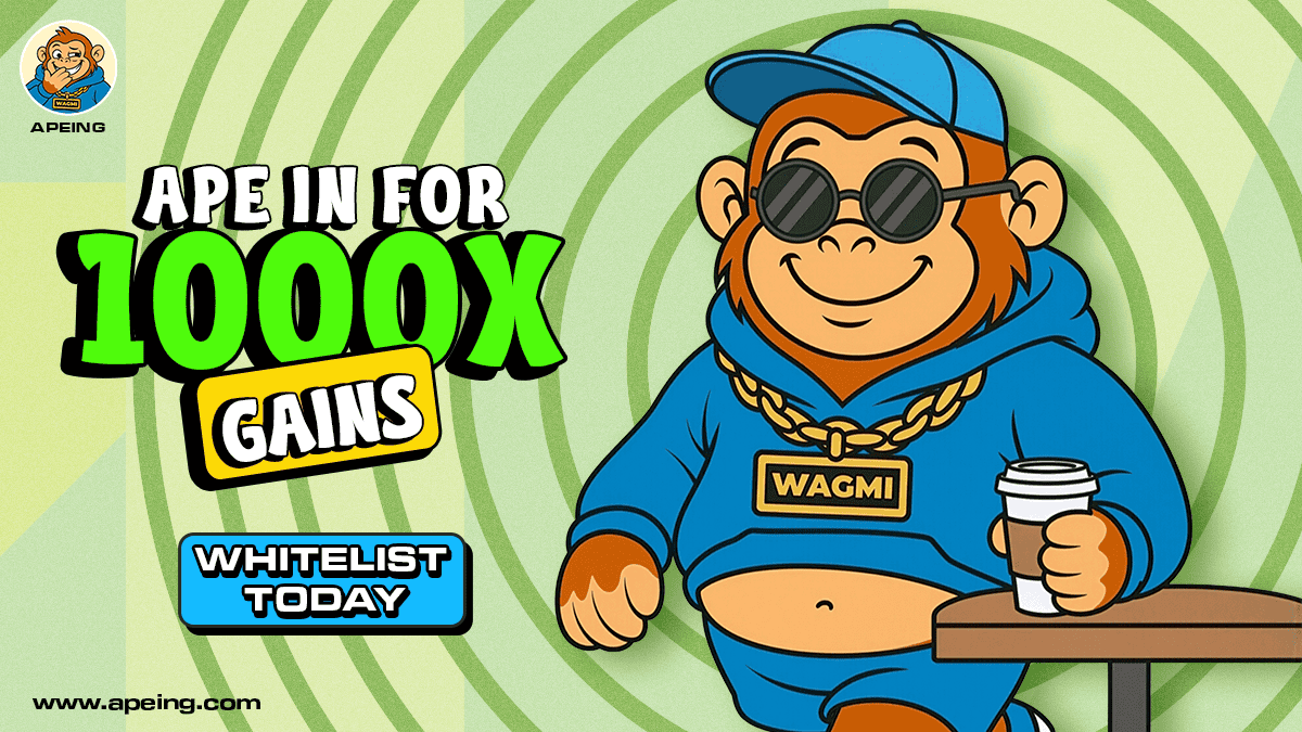 The Best Altcoins 2026 Debate Takes a Twist as Apeing’s Whitelist Steals Attention From Pepe and Bonk