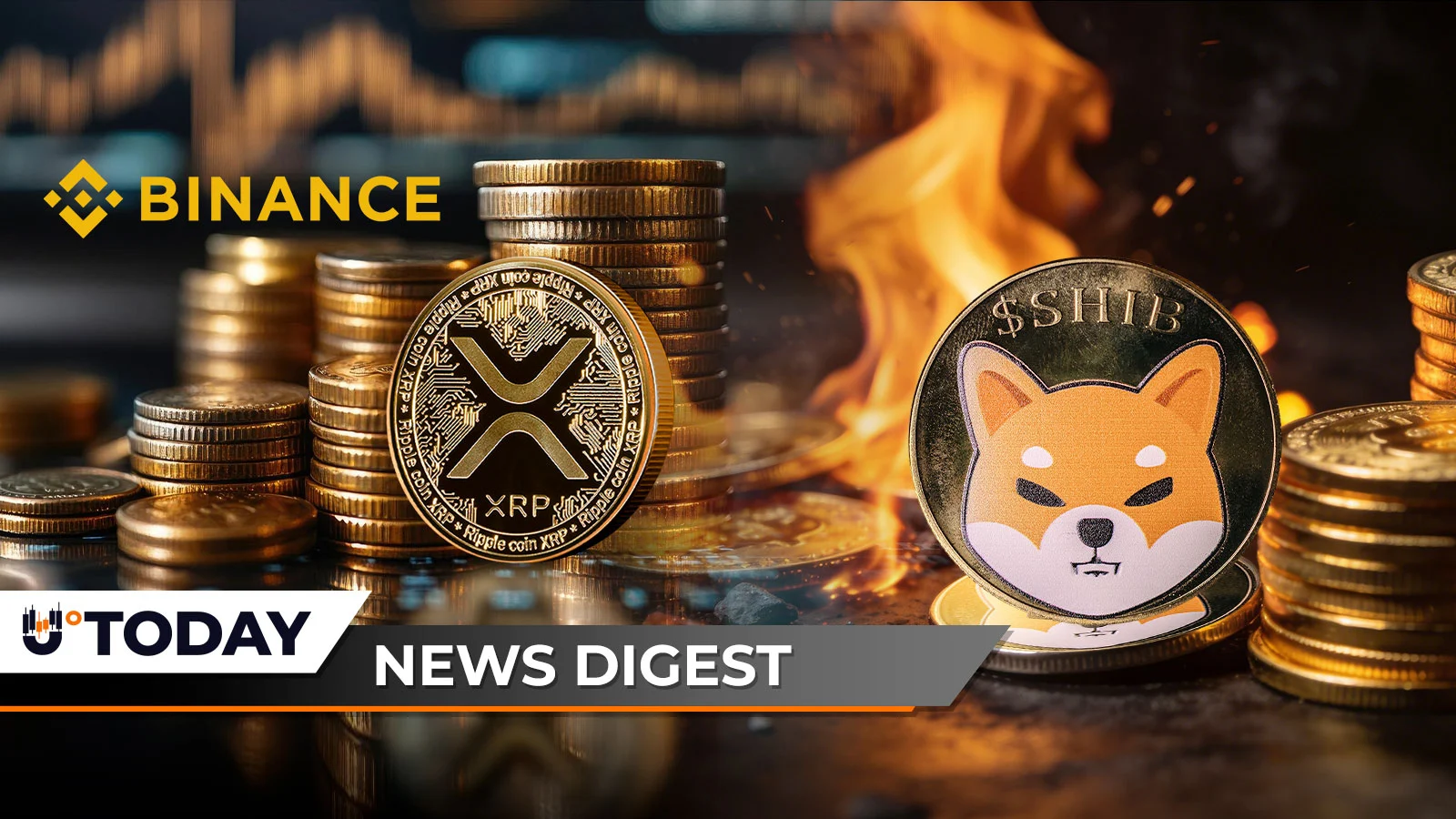 XRP Faces Liquidity Crunch on Binance, Shiba Inu Burn Rate Jumps 53,954%, Rockefeller Buys 146% Stake in Saylor’s Strategy — U.Today Crypto Digest