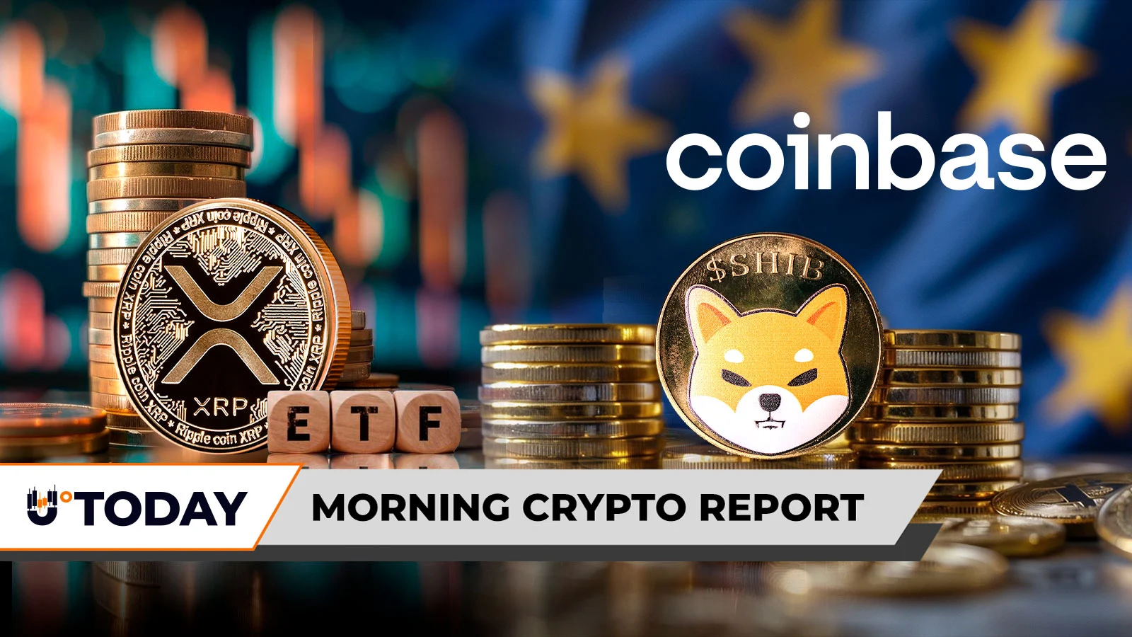 XRP Suffers $30.3 Million Blow From ETFs, Is Shiba Inu (SHIB) Now Available in Europe by Coinbase? Dogecoin (DOGE) Hints at 37% Breakout Chance: Morning Crypto Report