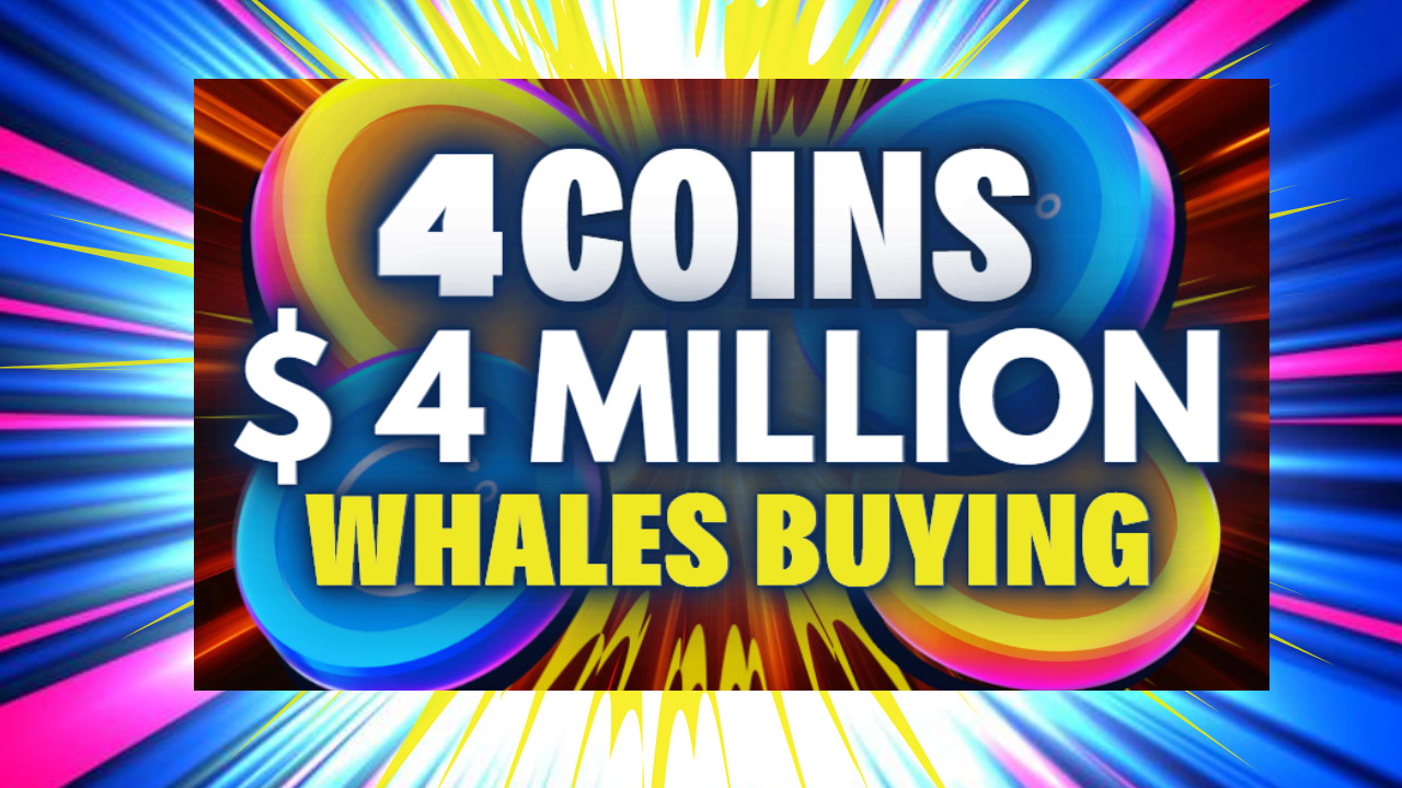 Why Did Crypto Whales Buy These 4 Altcoins During the Crash?