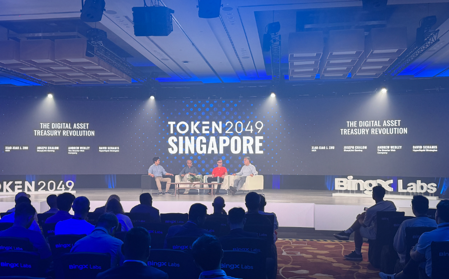 【Token2049 Singapore】The Digital Asset Treasury Revolution