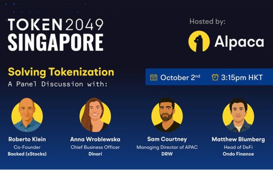 【TOKEN2049 Singapore】Solving Tokenization: The Realist Turn in Digital Finance