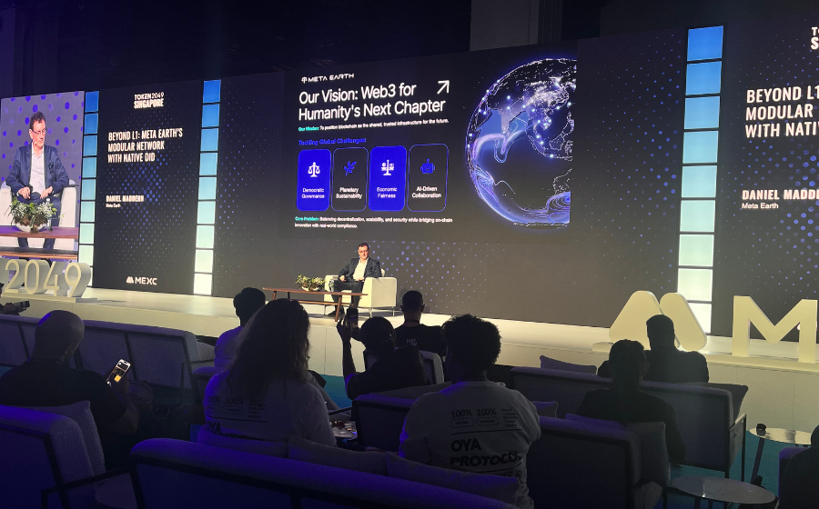 【Token2049 Singapore】Title Sponsor — Meta Earth’s Modular Network with Native