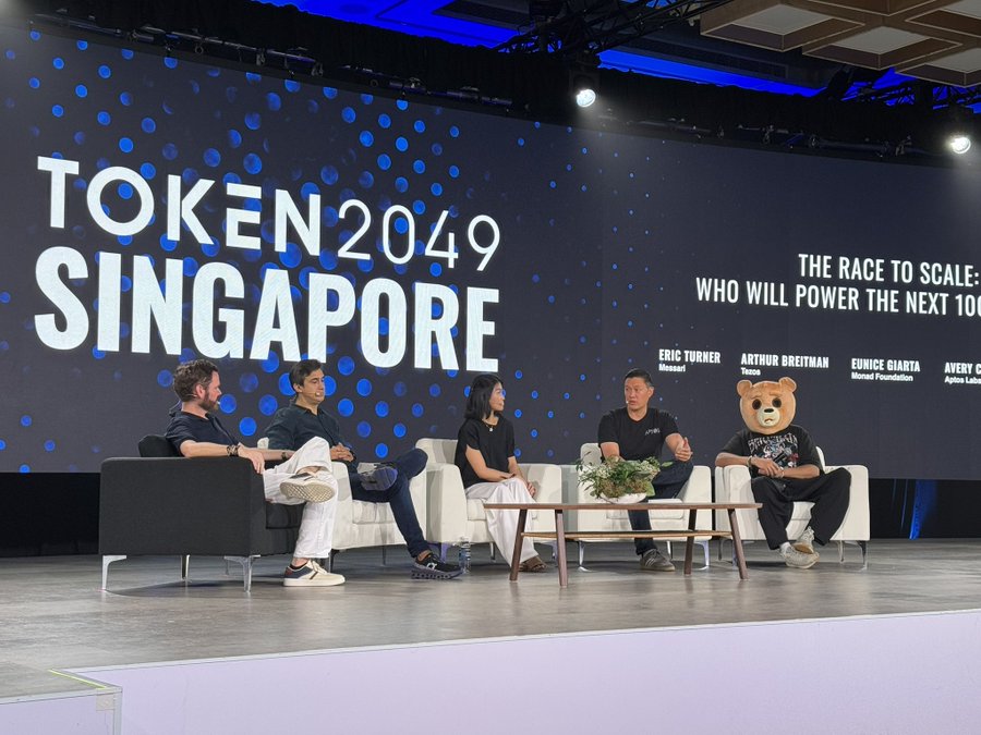 【Token2049 Singapore】The Race to Scale: Who Will Power the Next 100M Users?