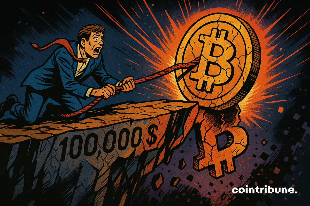 Market Jitters Pull Bitcoin Toward Critical Support