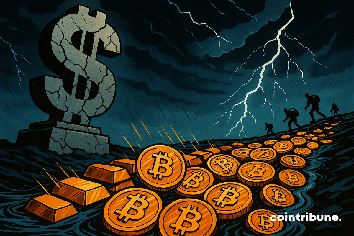 Facing global uncertainty, gold and Bitcoin become essential
