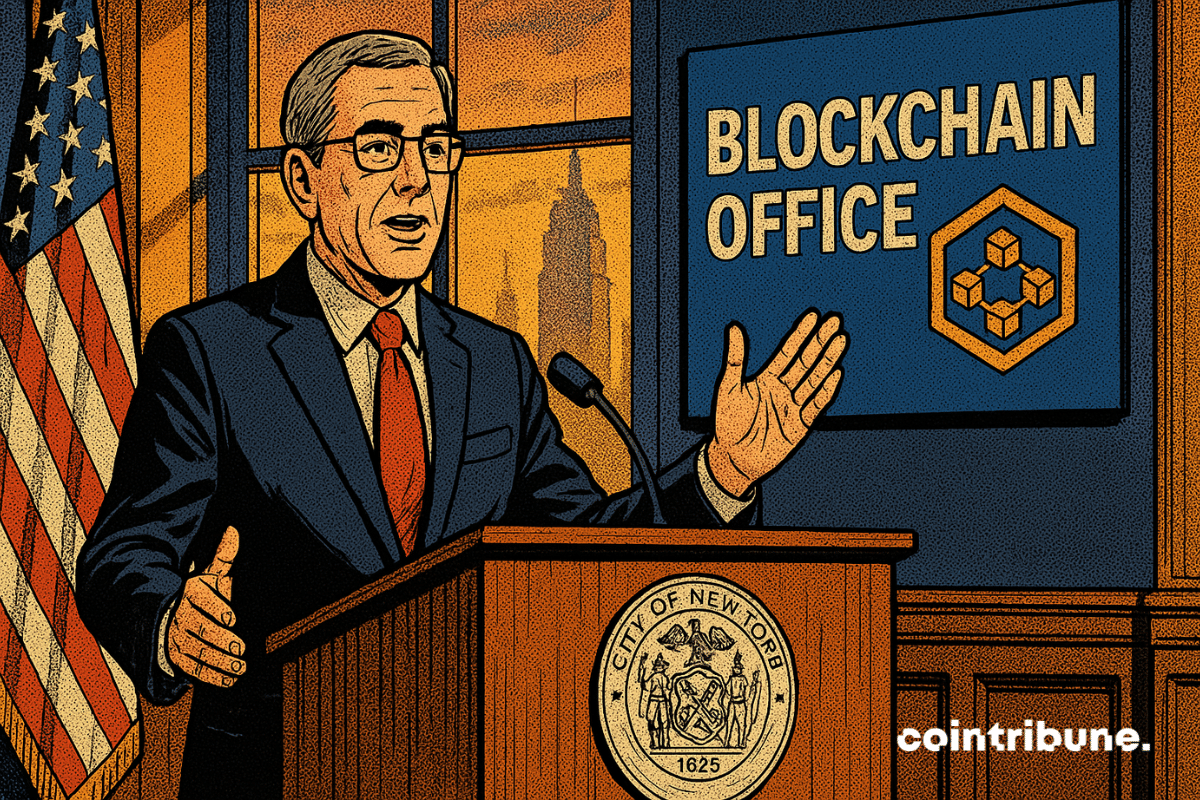 The Mayor of New York Creates a Blockchain Office Before Leaving Office