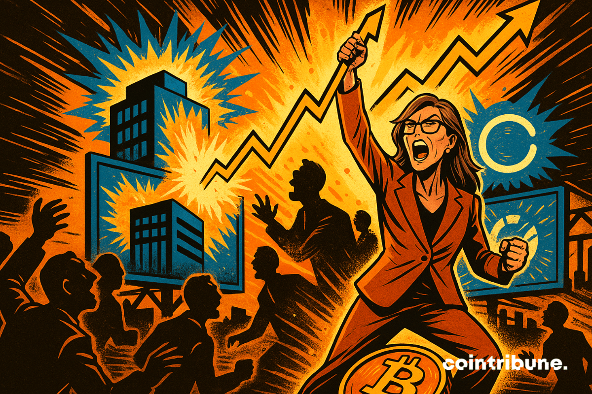 Cathie Wood’s Ark Invest Boosts Crypto Equities in Coinbase and Circle