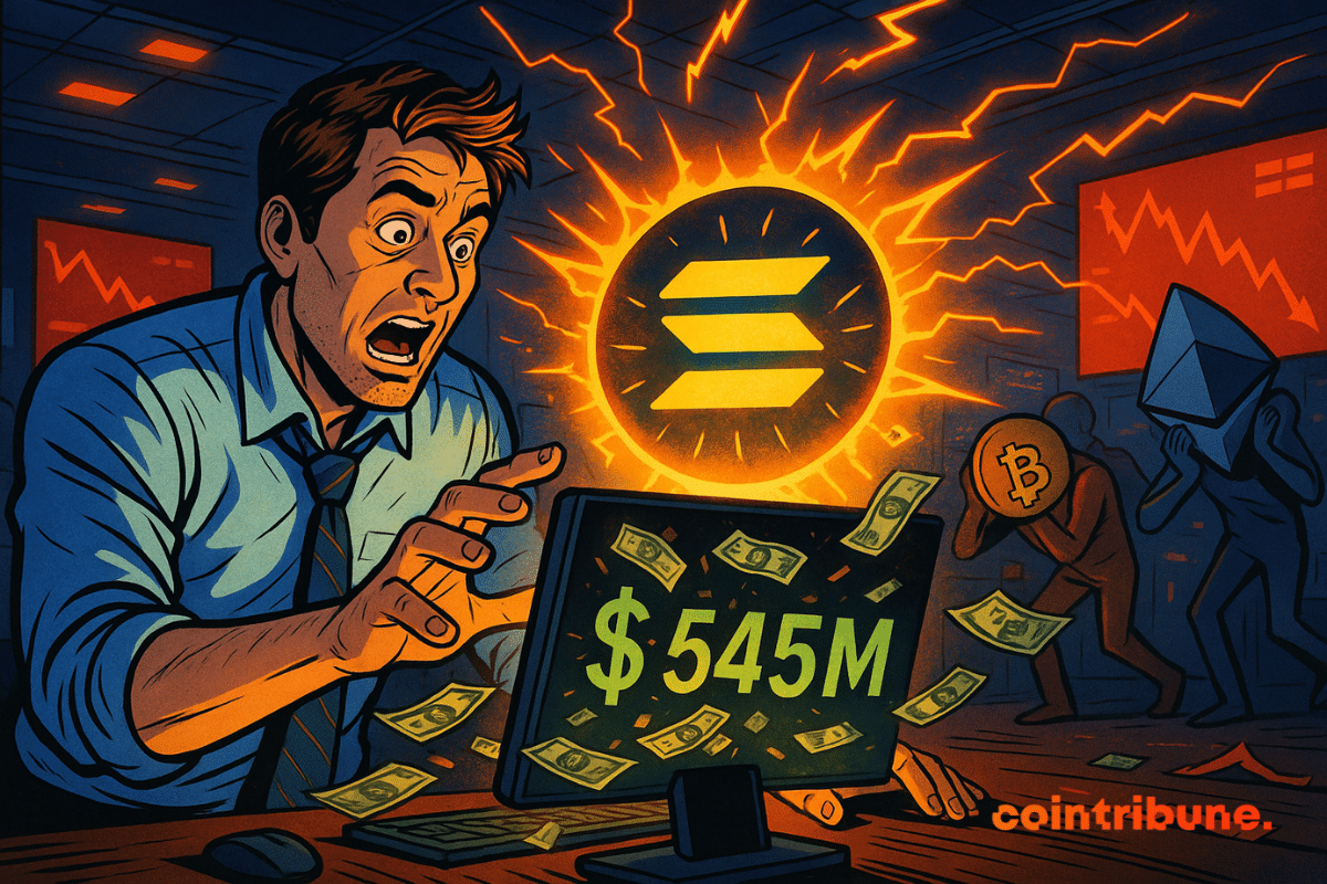 The Solana ETF attracts capital, Bitcoin and Ethereum lose big