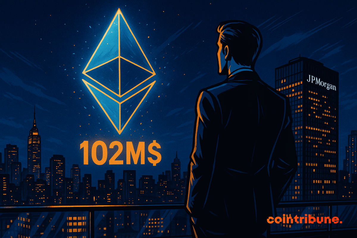Ethereum : JPMorgan signs a strategic $102M investment