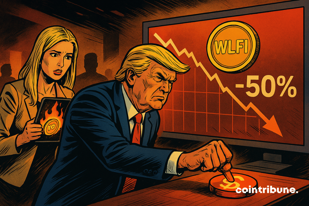 Crypto: The Trump family tries to save WLFI after a 50% drop