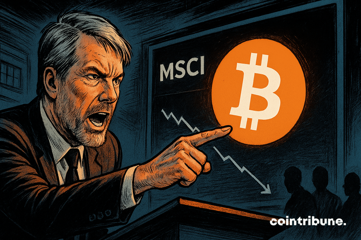 Bitcoin: Michael Saylor Reacts Publicly After MSCI’s Controversial Announcement