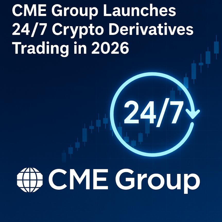 CME Group Launches 24/7 Crypto Derivatives Trading in 2026