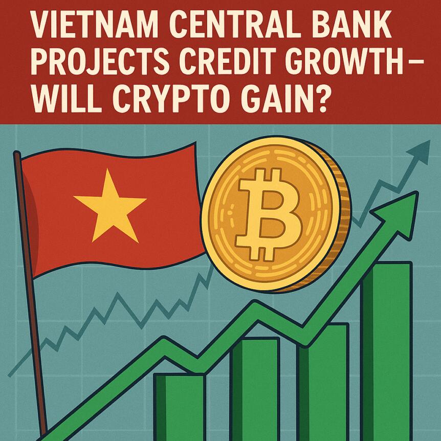 Vietnam Central Bank Projects Credit Growth—Will Crypto Gain?