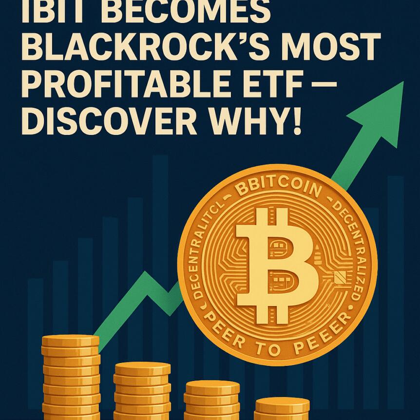IBIT Becomes Blackrock’s Most Profitable ETF — Discover Why!