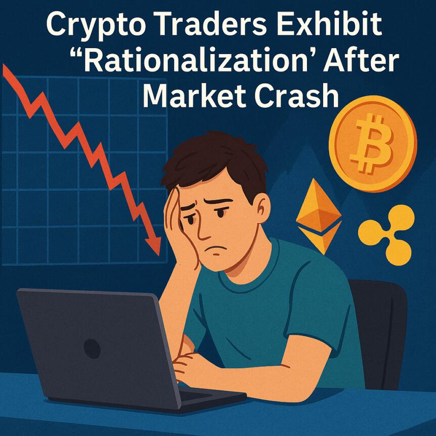 Crypto Traders Exhibit ‘Rationalization’ After Market Crash