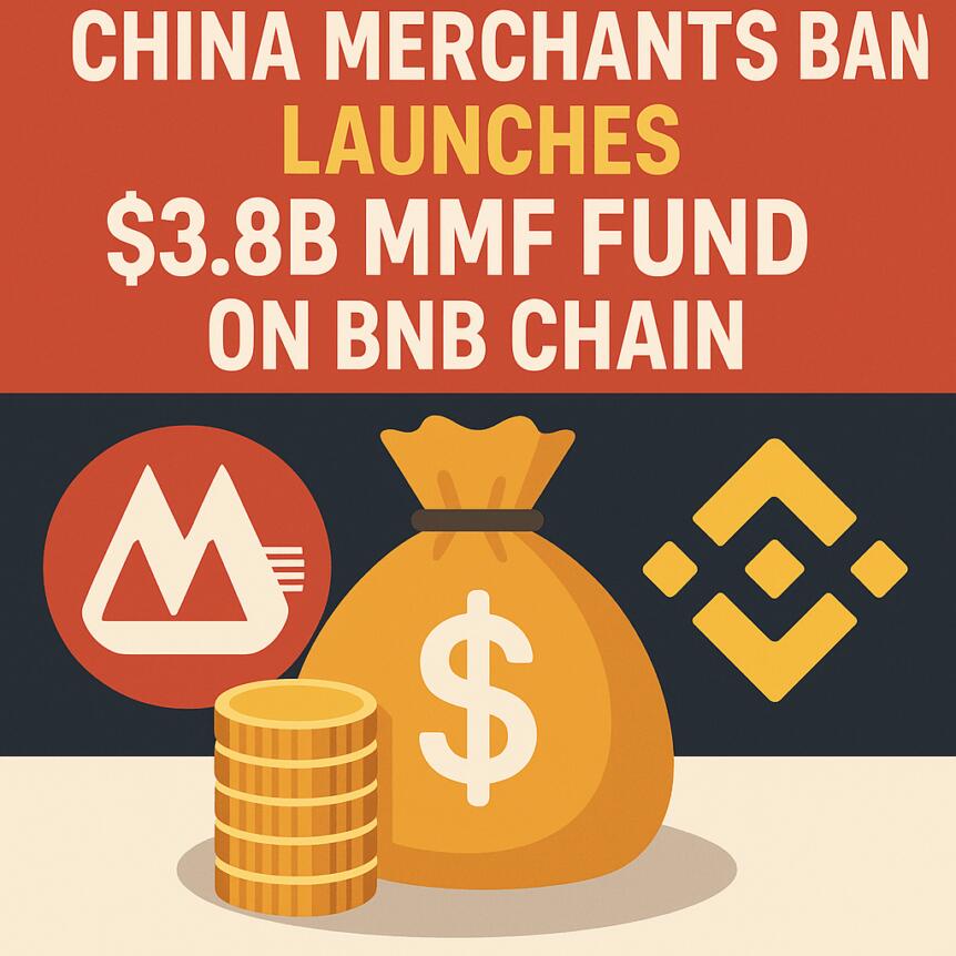 China Merchants Bank Launches $3.8B MMF Fund on BNB Chain