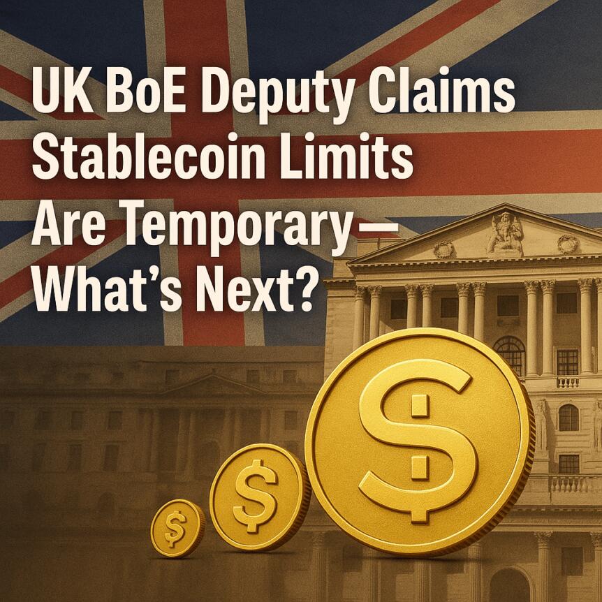 UK BoE Deputy Claims Stablecoin Limits Are Temporary—What’s Next?