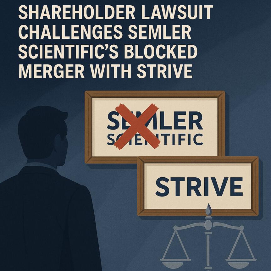 Shareholder Lawsuit Challenges Semler Scientific’s Blocked Merger with Strive