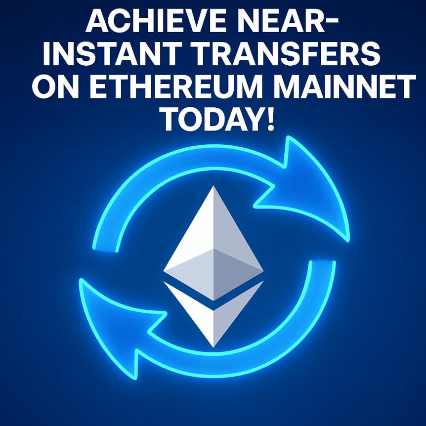 Achieve Near-Instant Transfers on Ethereum Mainnet Today!