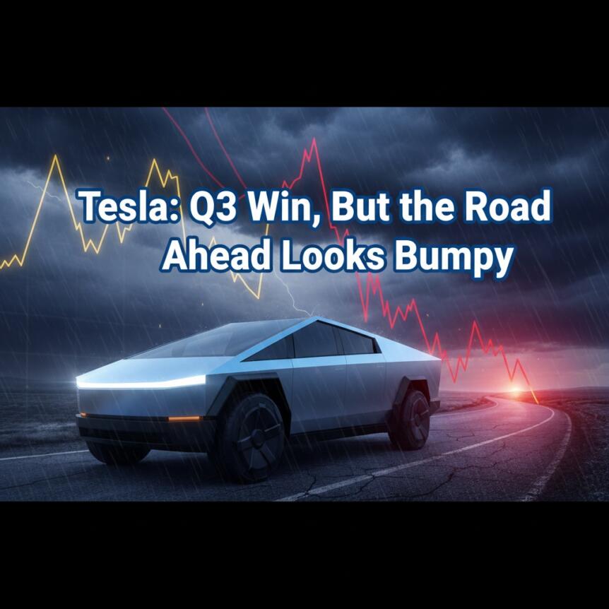 Tesla: Q3 Win, But the Road Ahead Looks Bumpy