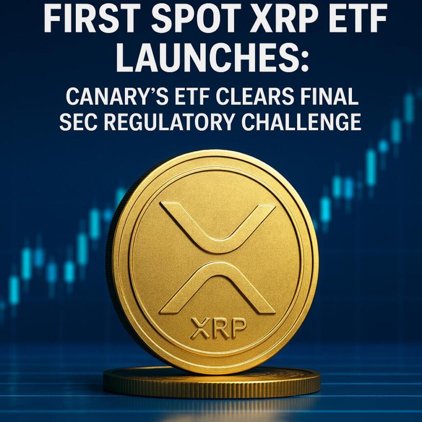 First Spot XRP ETF Launches: Canary’s ETF Clears Final SEC Regulatory Challenge