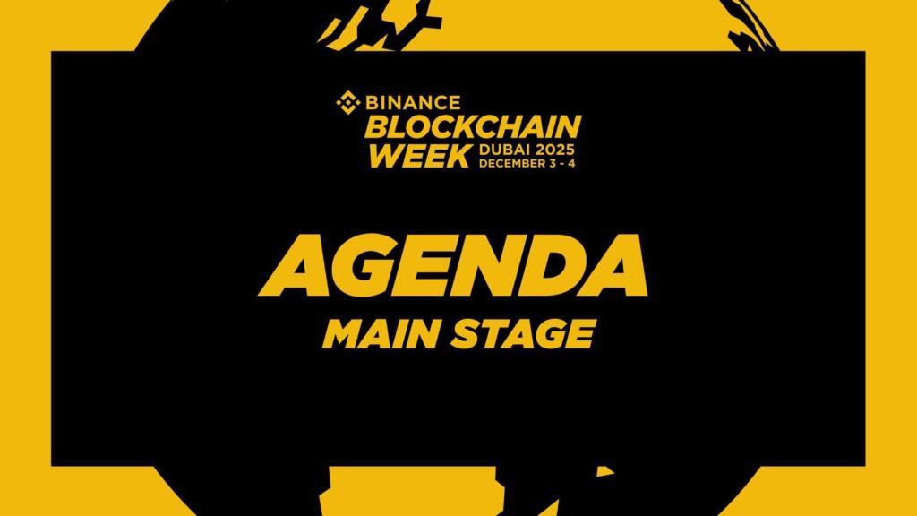 Binance Blockchain Week Main Stage Agenda