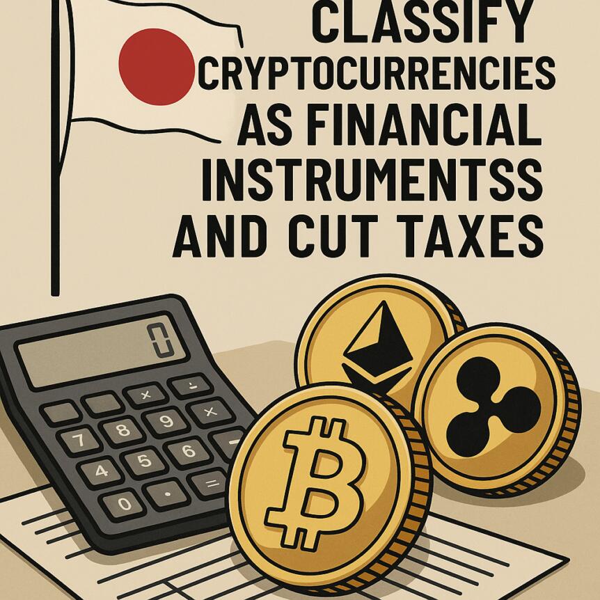 Japan to Classify Cryptocurrencies as Financial Instruments and Cut Taxes