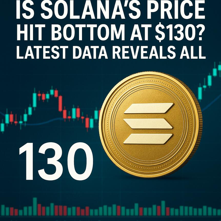 Is Solana’s Price Hit Bottom at $130? Latest Data Reveals All