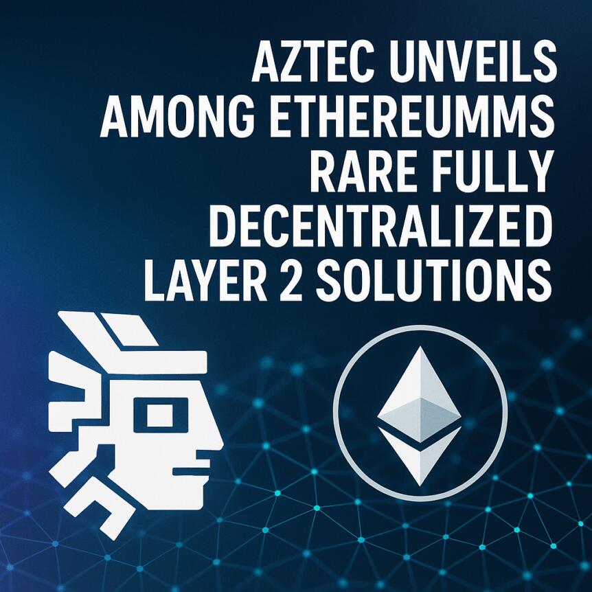 Aztec Unveils Among Ethereum’s Rare Fully Decentralized Layer 2 Solutions