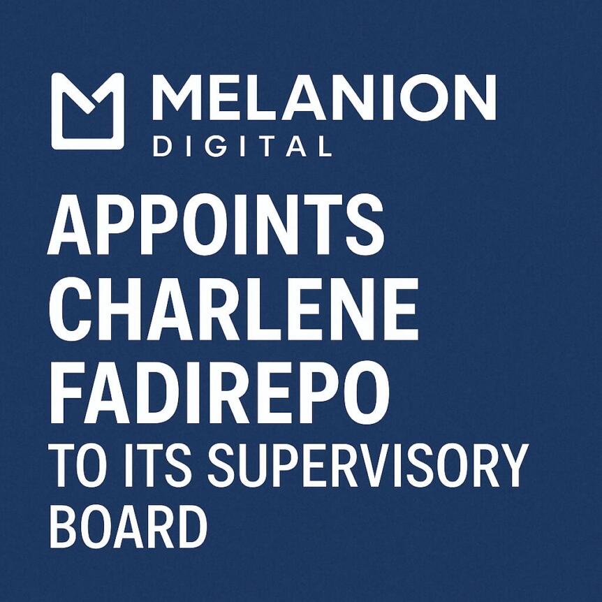 Melanion Digital Appoints Charlene Fadirepo to its Supervisory Board