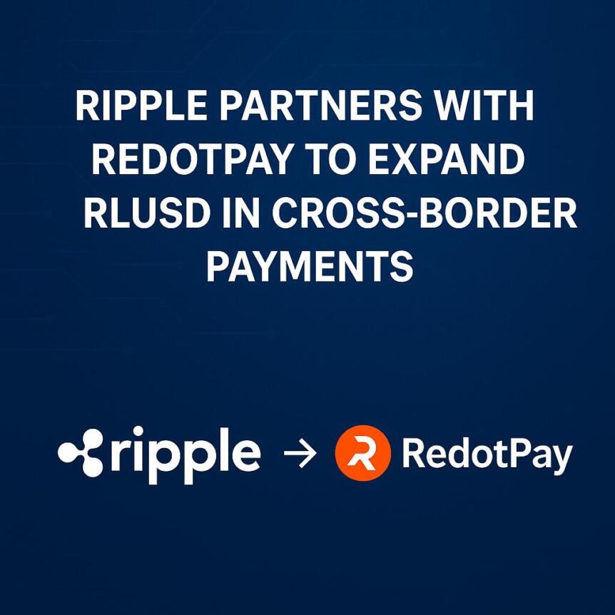 Ripple Partners with RedotPay to Expand RLUSD in Cross-Border Payments