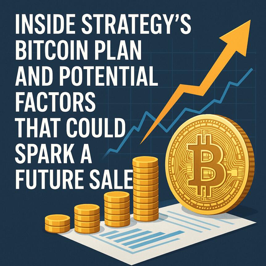 Inside Strategy’s Bitcoin Plan and Potential Factors That Could Spark a Future Sale