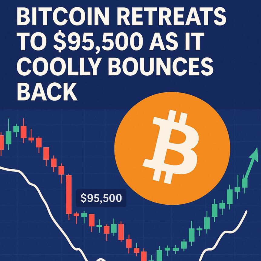 Bitcoin Retreats to $95,500 as It Coolly Bounces Back