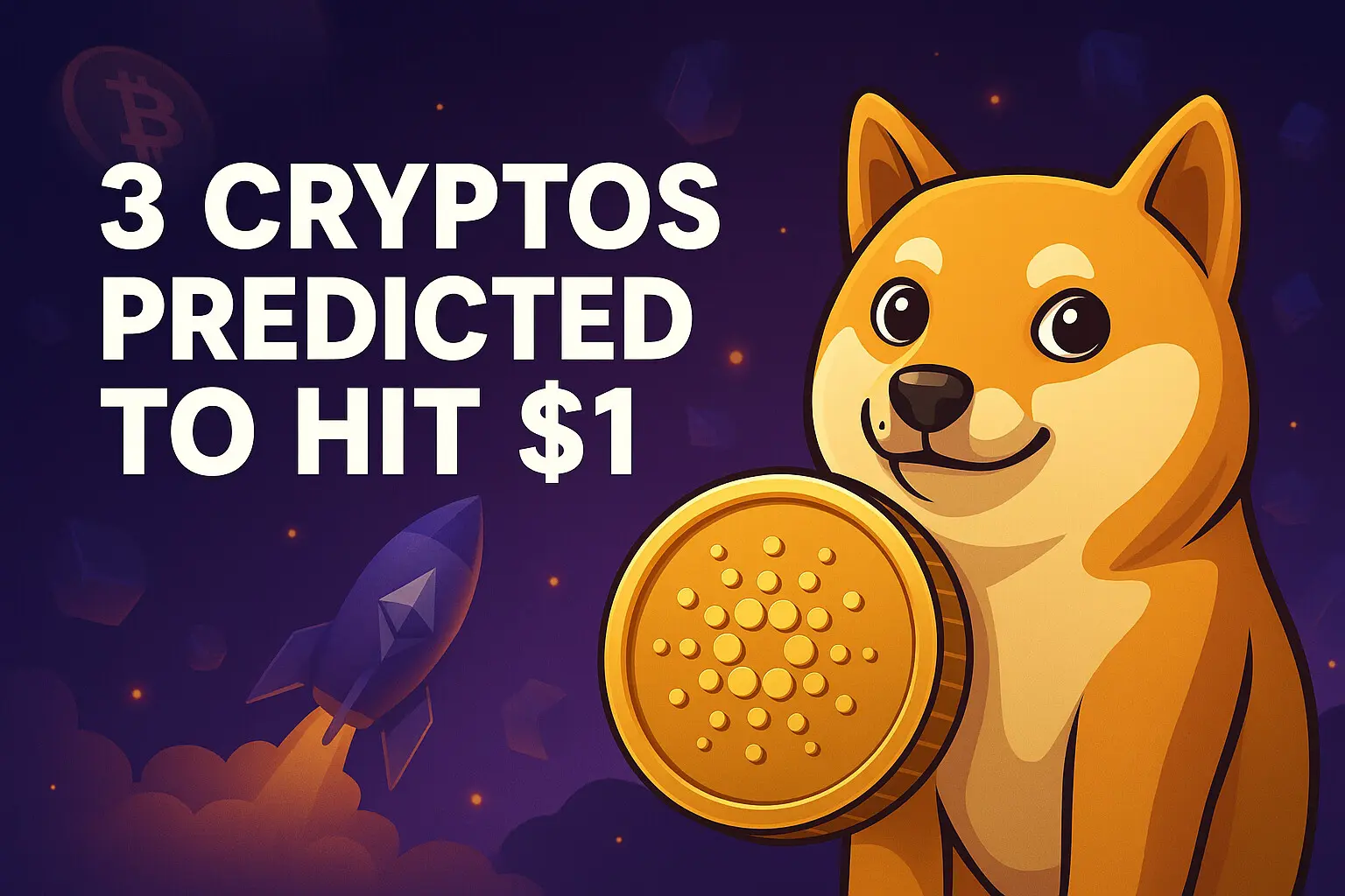 3 Best Penny Cryptos Predicted to Hit $1 This Cycle