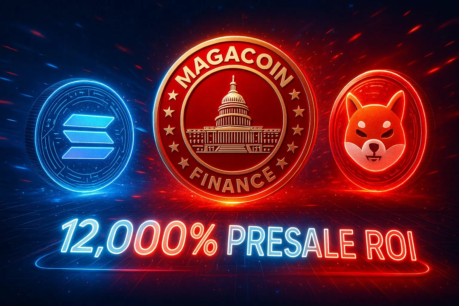 MAGACOIN FINANCE Adoption Accelerates: Solana and SHIB Investors Target 12,000% Presale ROI Buzz