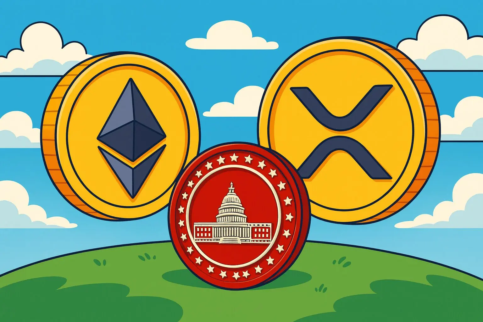 Ethereum Flips Bullish, XRP Consolidates, While MAGACOIN FINANCE Set for a Breakout